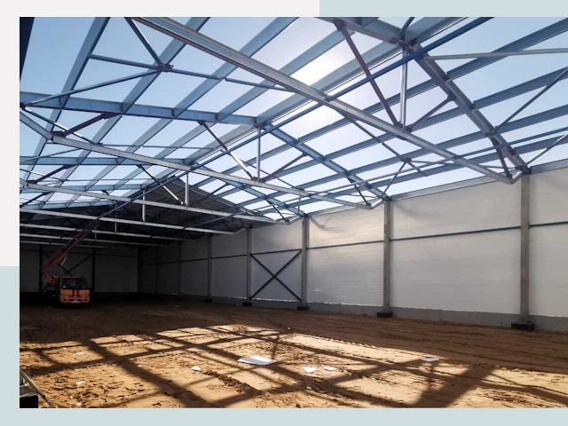 Строительство сенохранилищ в Кашире