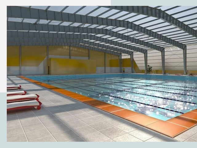 Строительство крытых бассейнов в Кашире