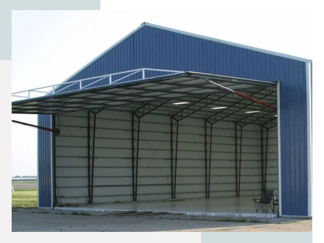 Прямо стенные ангары в Кашире