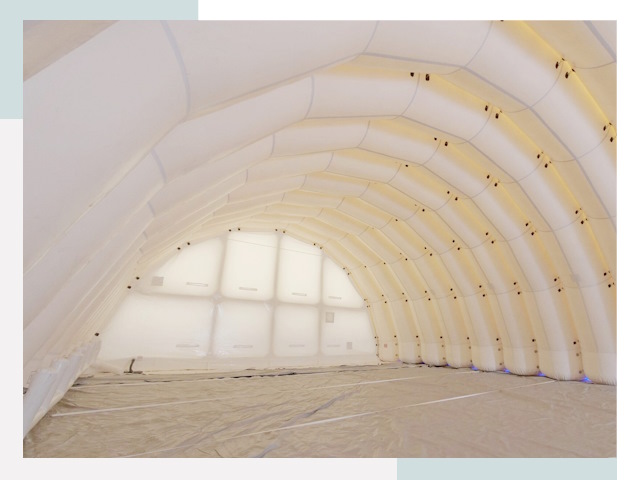 Пневмокаркасные ангары в Кашире