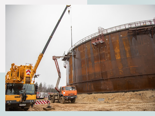 Монтаж резервуаров в Кашире от 625 руб. за м³