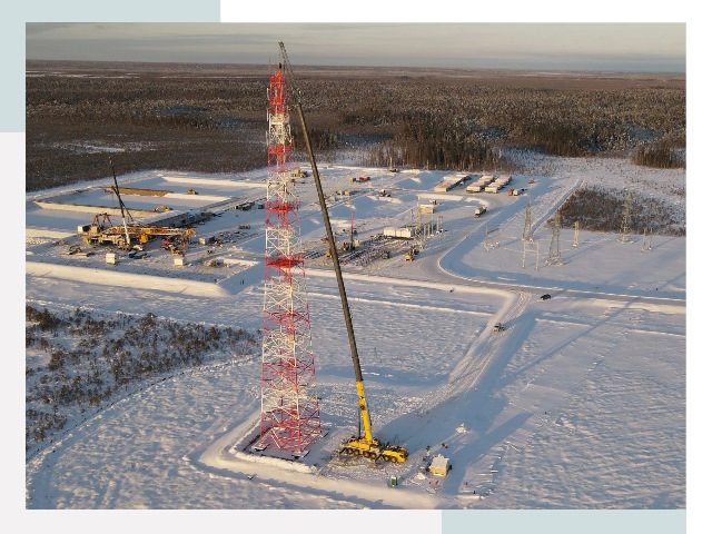 Мачты связи в Кашире