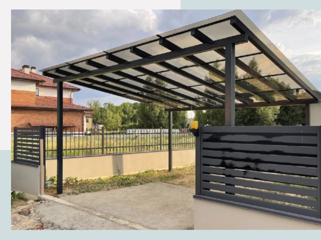 Металлические навесы в Кашира от 625 руб. за м²