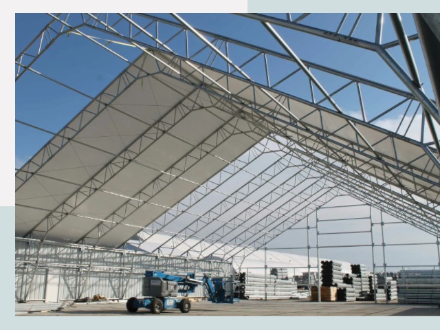 Каркасно-тентовые сооружения от СтальСтрой-Кшр по цене 625 руб.