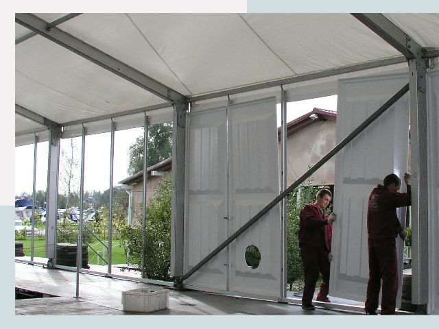 Быстро сборные шатры в Кашира от 625 руб. за м²