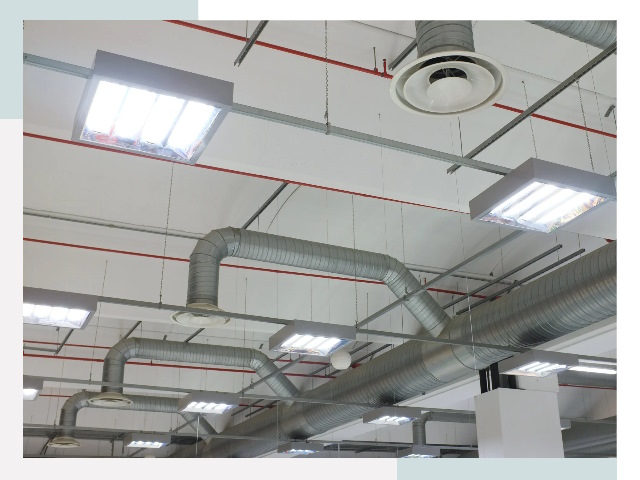 Вентиляция ангаров в Кашире