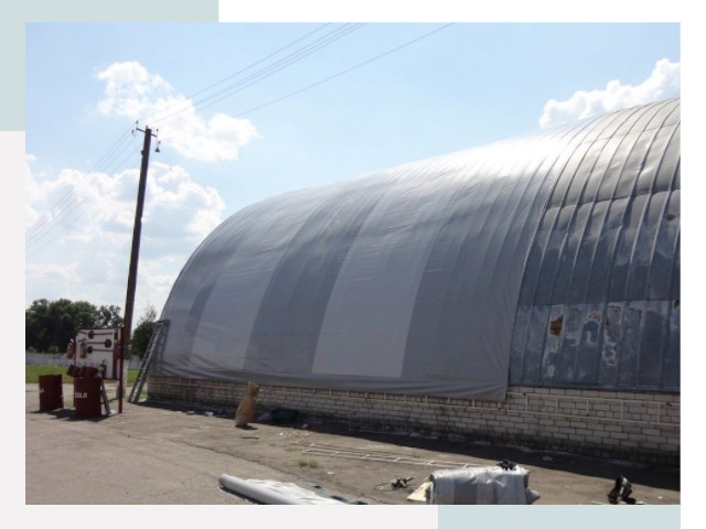 Ремонт ангаров в Кашире