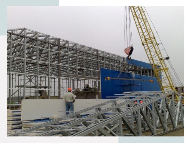 Монтаж ангаров в Кашире