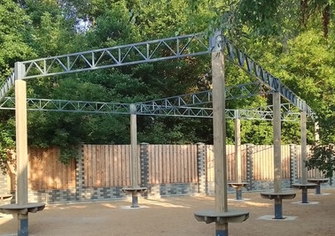 Терраса из металлоконструкций под ключ, проектирование, изготовление и монтаж от СтальСтрой-Кшр